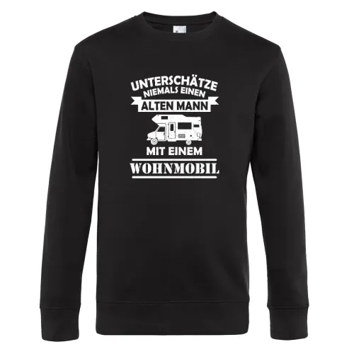 Camping Rentner Womo Wohnmobil Camper Wohnwagen Männer Sweat