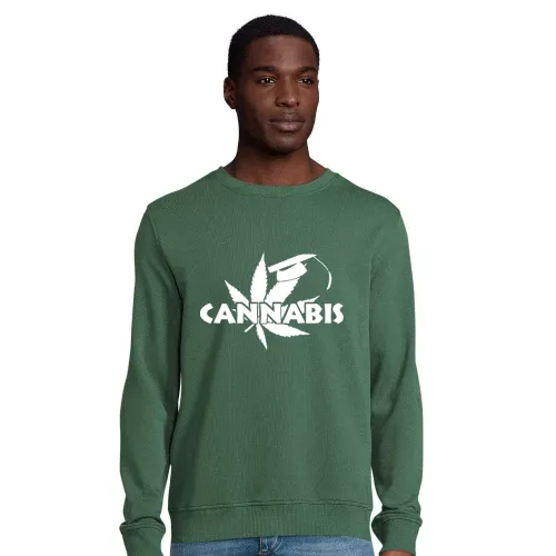 Cannabis Abitur Männer Sweat