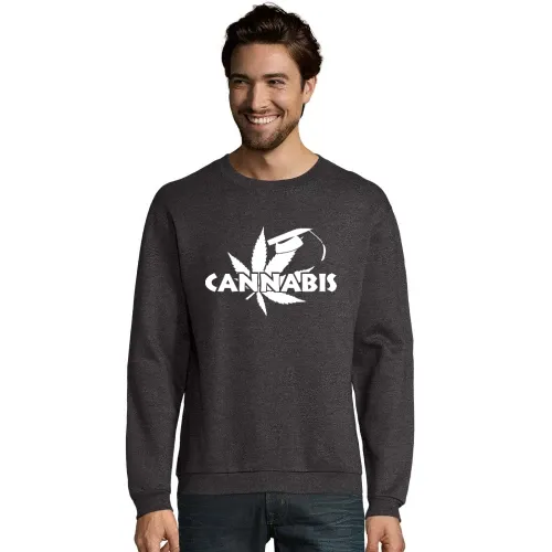 Cannabis Abitur Männer Sweat