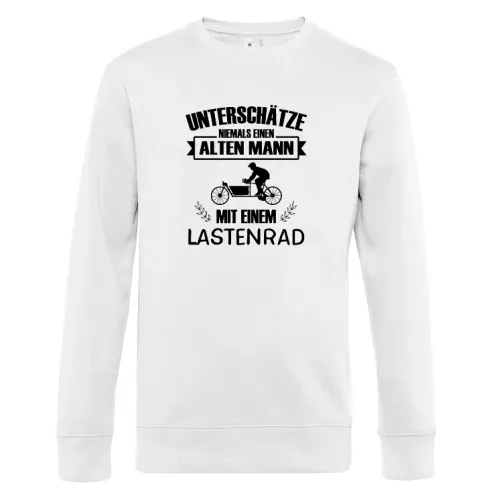 Cargo Hollandrad Lastenrad Biker Herren Bike Sweat Männer King Crew Neck