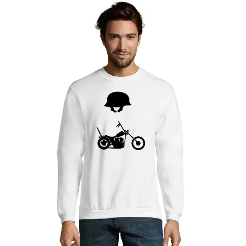 Chopper und Helm Männer Sweat