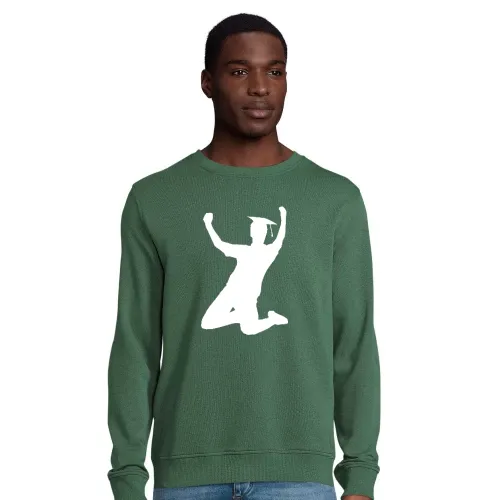 College Abschluss Jubel Männer Sweat