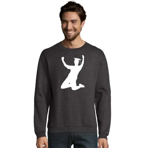 College Abschluss Jubel Männer Sweat