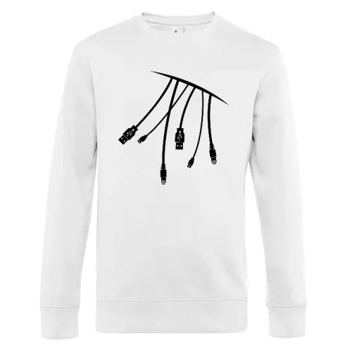 Computerkabel Männer Sweat