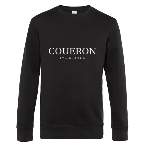 Coueron Koordinaten Sweat Männer King Crew Neck