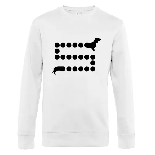 Dackellauf mit Punkten Männer Sweat