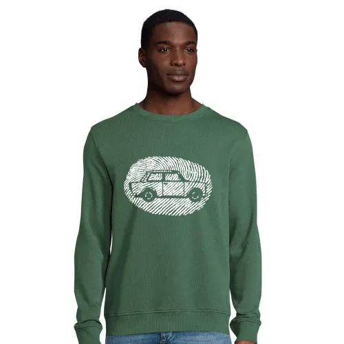 Daumenabdruck Trabi Männer Sweat