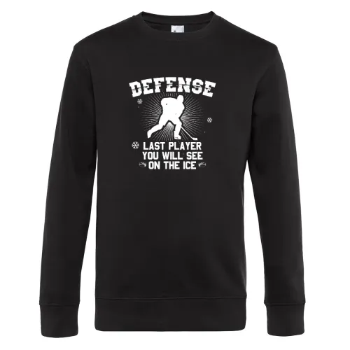 Defense Last Player You Will See On The Ice Sweat