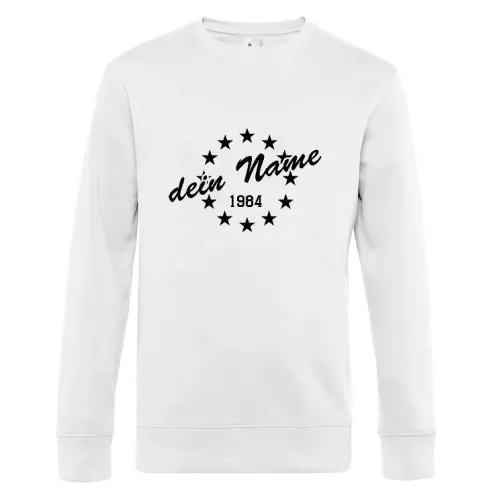 dein Namen in Sternen Sweat Männer King Crew Neck