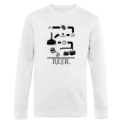 Der Weg des Bieres Männer Sweat