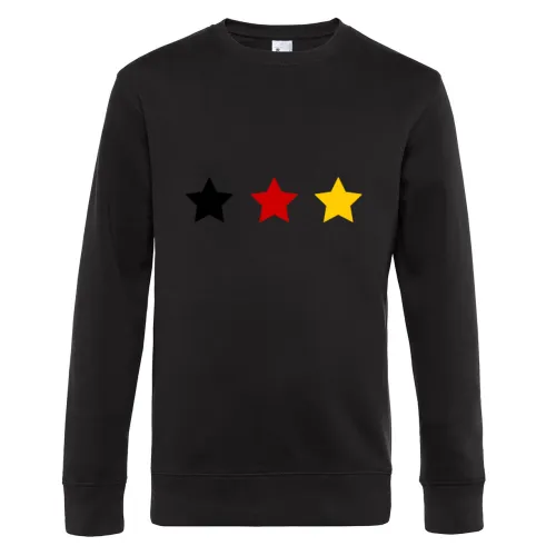 Deutschlands 3 Sterne Sweat Männer King Crew Neck