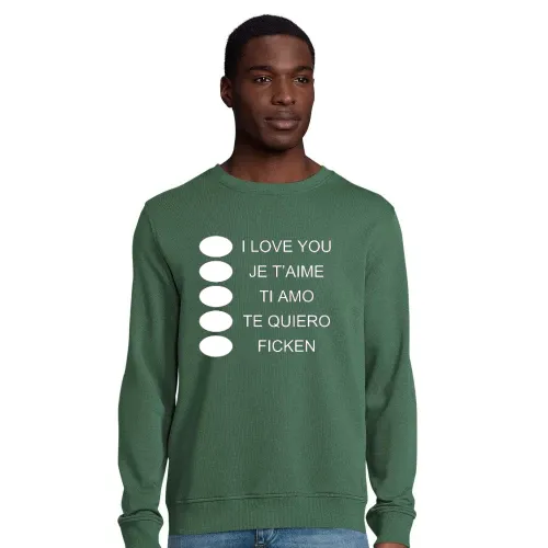 Die Sprachen der Liebe Männer Sweat