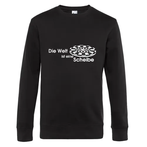 Die Welt ist eine Scheibe Männer Sweat