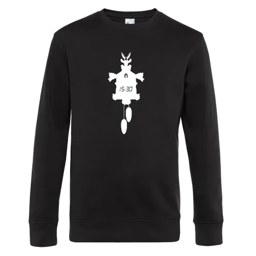 Digitale Kuckucksuhr Männer Sweat
