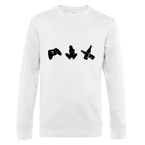 Drei Hobbys Männer Sweat