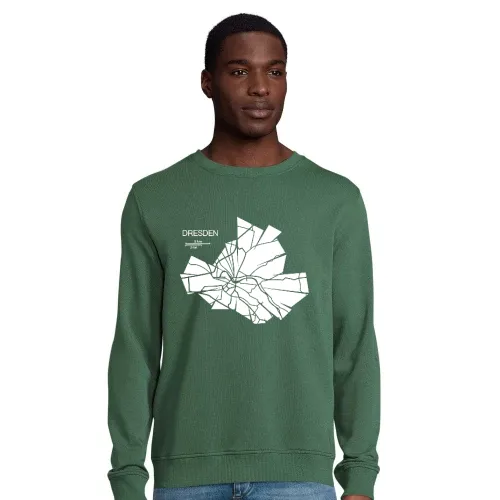 Dresden Karte Männer Sweat