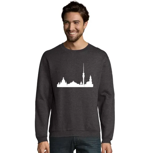 Dresden Skyline Männer Sweat
