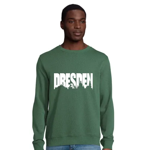 Dresden Skylineschatten Männer Sweat