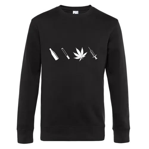 Drogen Evolution Männer Sweat