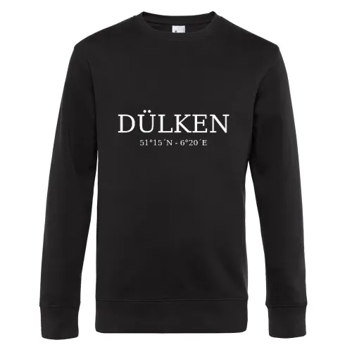 Dülken Koordinaten Sweat Männer King Crew Neck
