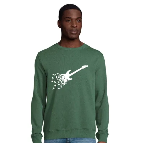 E-Gitarre aus Noten Männer Sweat