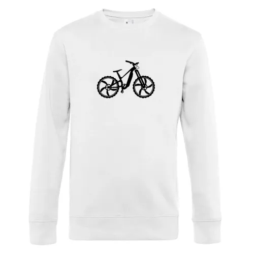 Ebike Fahrrad Horizontal Trail MTB Ebiker Sweat Männer King Crew Neck
