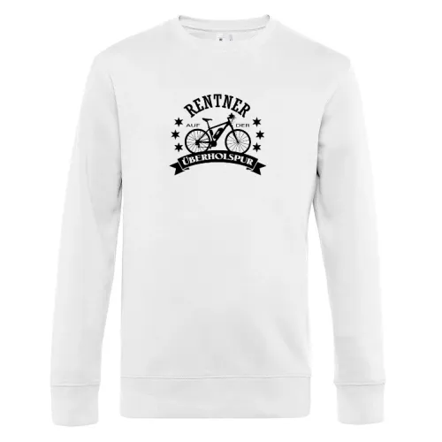 Ebike Rentner auf der Ueberholspur Bike Rente Sweat Männer King Crew Neck