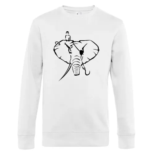 Elefanten als Pirat Sweat Männer King Crew Neck