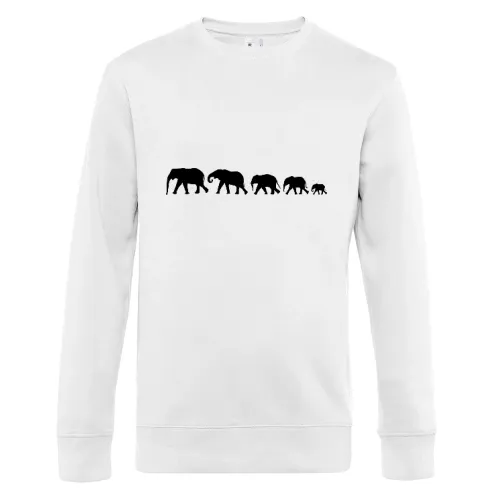 Elefantenfamilie XXL Männer Sweat
