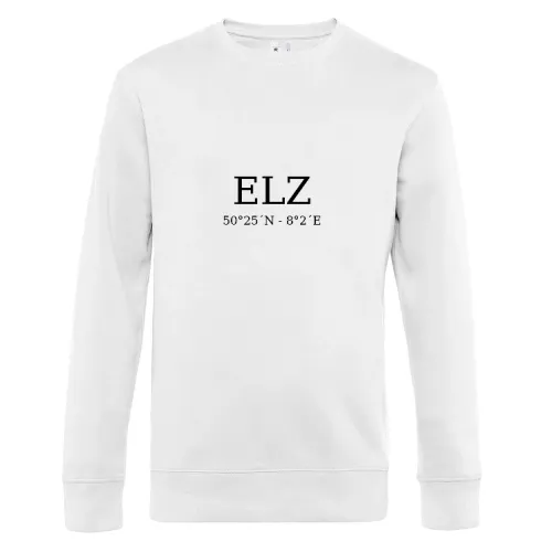 Elz Koordinaten Sweat Männer King Crew Neck