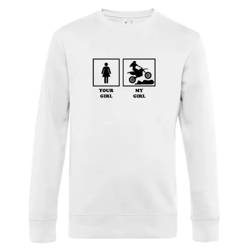 Enduro My Girl Motocross Offroad Dad Cross Biker Sweat