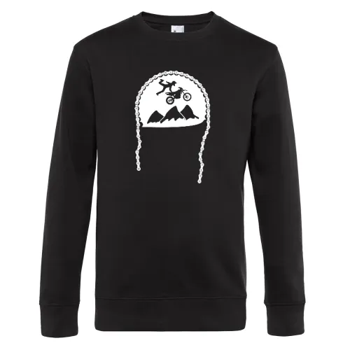 Enduro Sprung Kettenblatt Männer Sweat Enduro Sprung Kettenblatt Sweat
