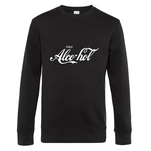 enjoy Alcohol Männer Sweat enjoy Alcohol Sweat