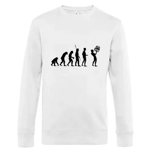 Evolution Fass Trinken Männer Sweat