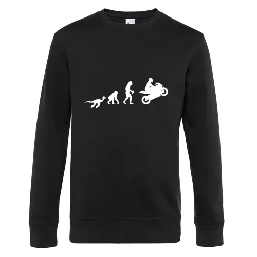 Evolution Motorrad Männer Sweat Evolution Motorrad Sweat