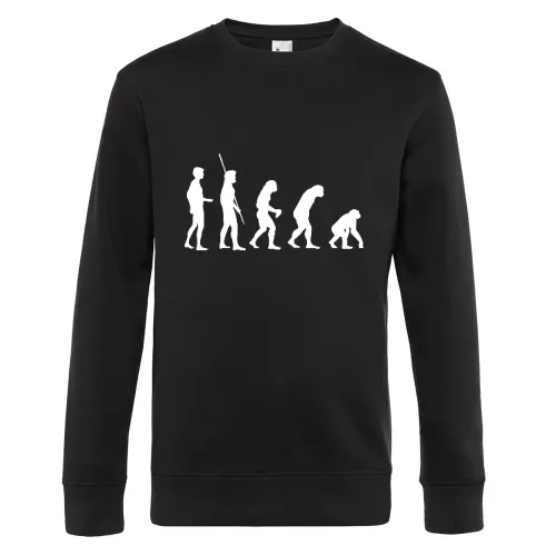 Evolution Rückwärts Männer Sweat