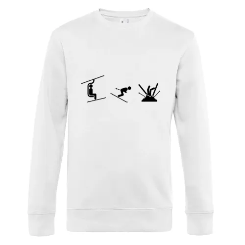 Evolution Ski Unfall Sweat Männer King Crew Neck
