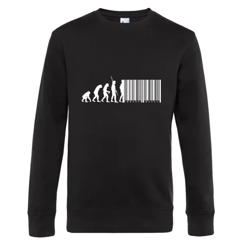 Evolution Strichcode Männer Sweat