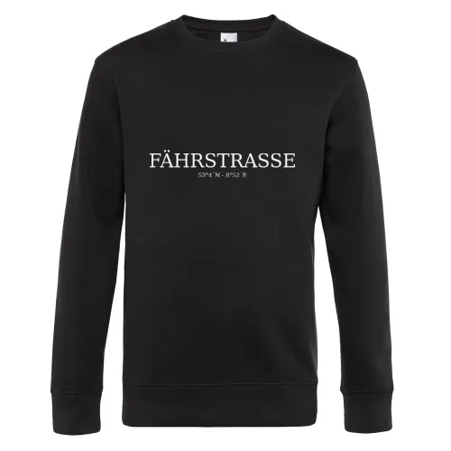 Fährstraße Koordinaten Männer Sweat