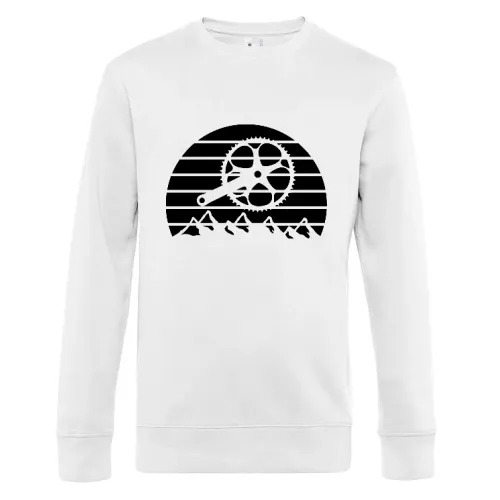 Fahrradteile Berglandschaft - Sweat Männer King Crew Neck