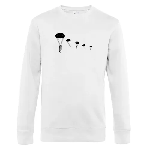 Fallschirmjäger Fallschirm Patrone Falli Sweat Männer King Crew Neck