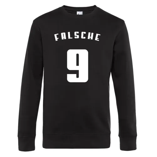 falsche Neun 9 Rückennummer Männer Sweat