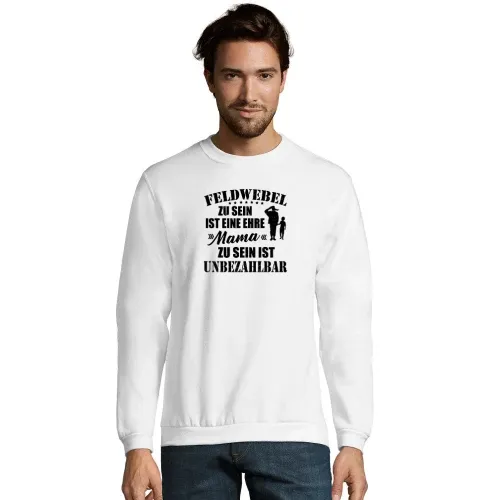 Feldwebel Mama Bundeswehr Unteroffizier Mutter BW Männer Sweat