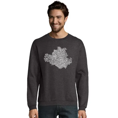Fingerabdruck Dresden Sweat Männer Spider