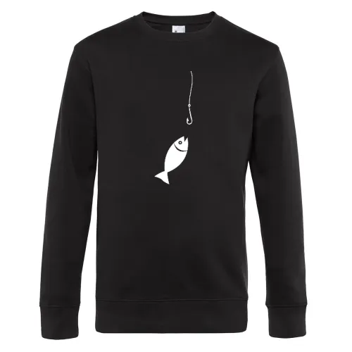 Fisch an der Angeln Männer Sweat