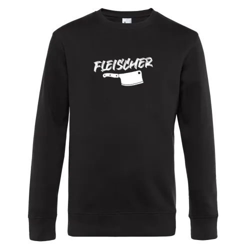 Fleischer Fleischerbeil Metzgerei Geschenkidee Sweat