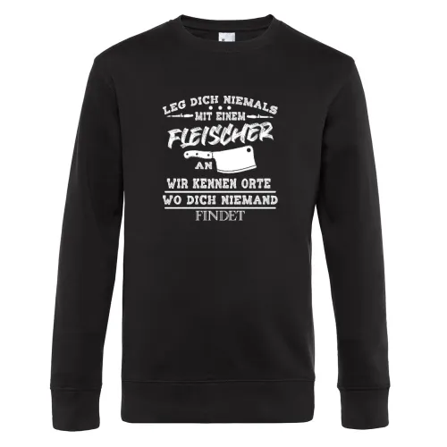 Fleischer Metzger Orte Fleischermeister Schlachter Sweat