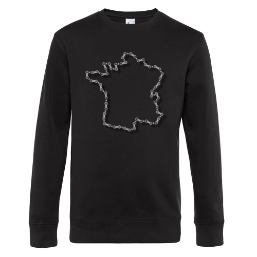 Frankreich in Kettengliedern Sweat Männer King Crew Neck