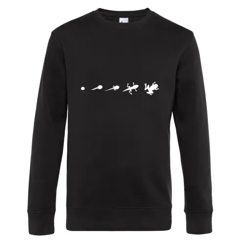 Frosch Evolution Männer Sweat