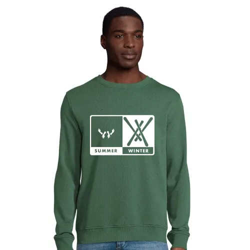 Fußabdruck Ski Sweat Männer Comet Bio
